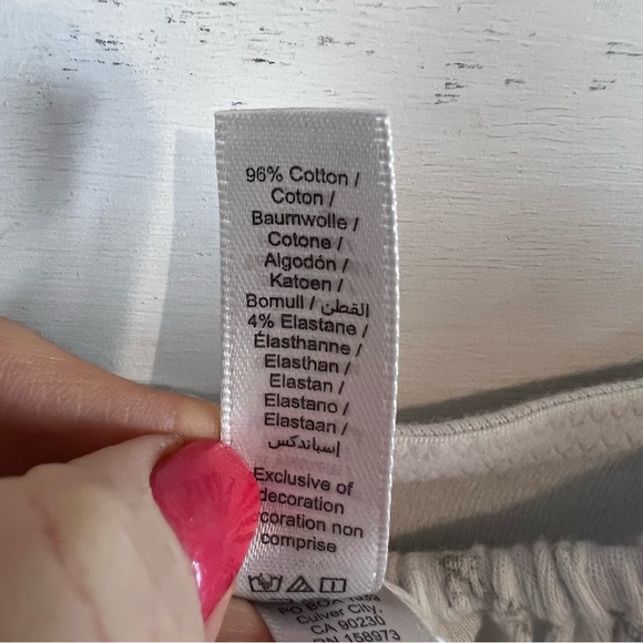 SKIMS Logo Pointelle Mini Dress. Size Small. New With Tags. - Picture 7 of 12